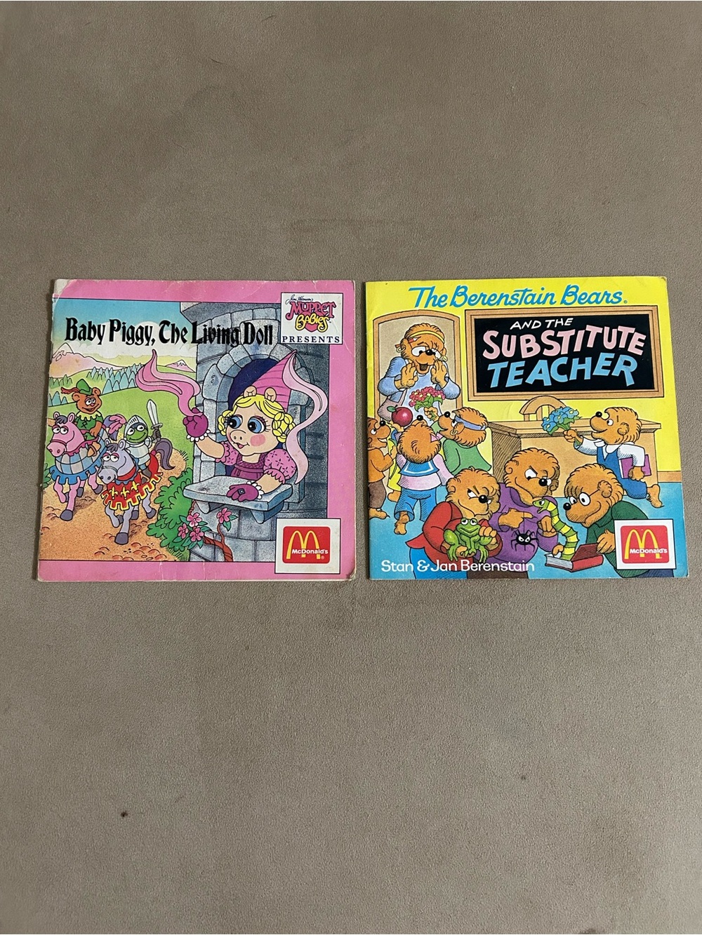 Bundle of 2 Vintage McDonald’s Happy Meal Books